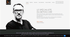 Desktop Screenshot of betoncireparis.com